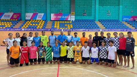 Indian women's futsal team camp begins in Bhavnagar