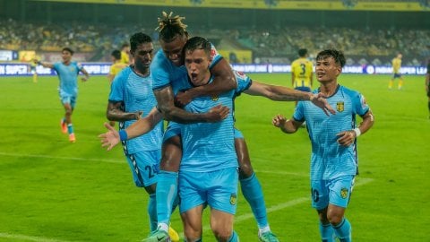 ISL 2024-25: Hyderabad FC ride on Alba’s brace to register come-from-behind win over Kerala Blasters