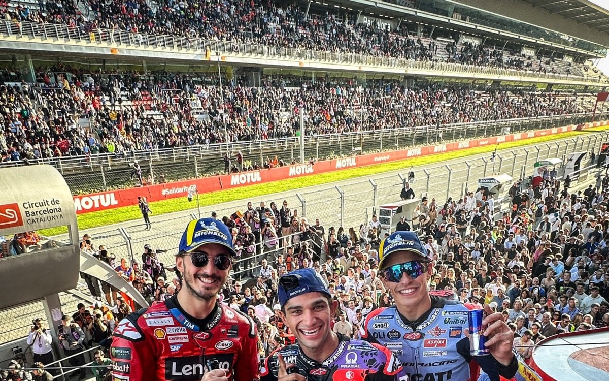 Jorge Martin Crowned MotoGP World Champion, Bagnaia Wins Final Race On ...