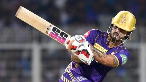 Kolkata : IPL match between Kolkata Knight Riders and Mumbai Indians