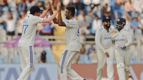 Mumbai: 2nd day of the third Test match between India and New Zealand