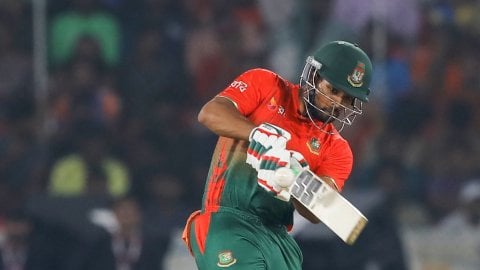 Najmul Hossain Shanto ruled out of ODI series decider against Afghanistan