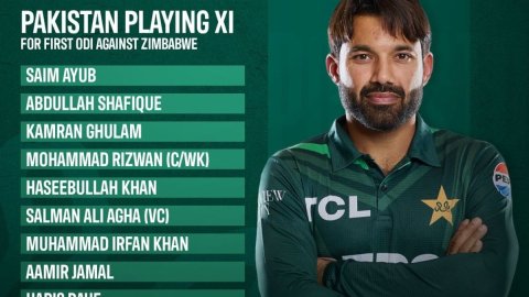 Pakistan pick three debutants for the ODI series opener in Zimbabwe