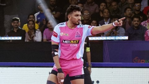 PKL Season 11: Arjun Deshwal reaches 1000 raid point milestone in Jaipur Pink Panthers’ win vs Telug