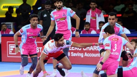 PKL Season 11: Complete team performance helps Jaipur Pink Panthers overcome Gujarat Giants