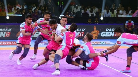 PKL Season 11: Deshwal joins elite list as Jaipur Pink Panthers overcome UP Yoddhas