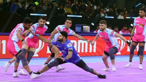 PKL Season 11: Haryana Steelers beat Jaipur Pink Panther by 13 points in a top-of-the-table clash