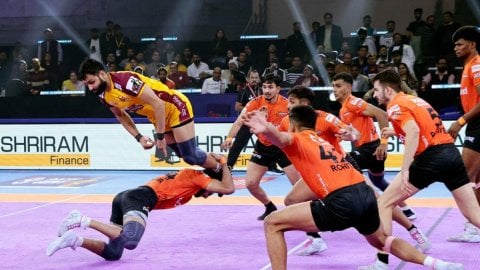 PKL Season 11: Splendid team performance helps Telugu Titans complete a double over U Mumba