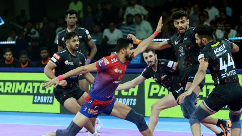 PKL Season 11: U Mumba edges past UP Yoddhas in thrilling contest as Ajit Chouhan, Rohit Raghav shin