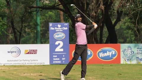 Poona Club Open 2024: Karandeep Kochhar, Kshitij Naveed Kaul continue as co-leaders on Day Two