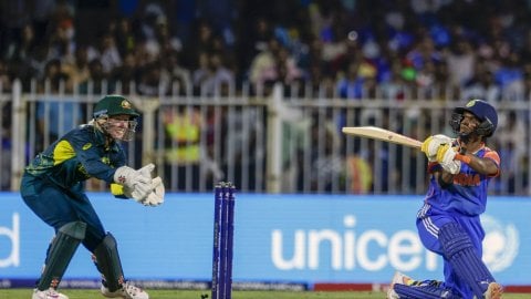 Sharjah: ICC Women's T20 World Cup match between India Women and Australia Women