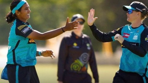 Shikha Pandey has really added value to our bowling attack in Women's Big Bash League (WBBL) Season1