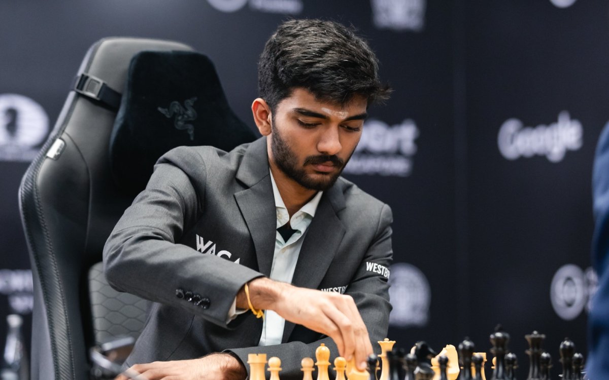 World Chess Championship Gukesh Back On Level Terms As Ding Liren