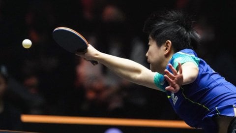 World No. 1 Wang Chuqin advances as Sun Yingsha falls at 2024 WTT Finals