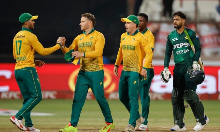 SA vs PAK, 1st T20I: டேவிட் மில்லர், ஜார்ஜ் லிண்டே அசத்தல்; பாகிஸ்தானை வீழ்த்தியது தென் ஆப்பிரிக்கா!