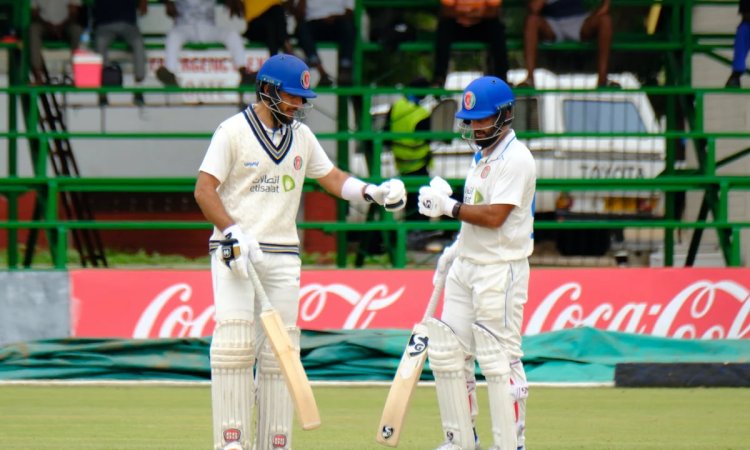 1st Test: रहमत ने दोहरा शतक और कप्तान शाहिदी ने जड़ा शतक, AFG ने ZIM के खिलाफ पहली पारी में खड़ा किया 