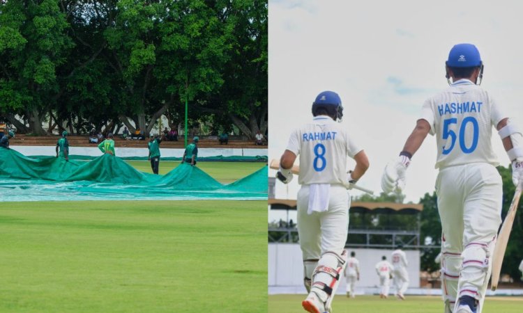 1st Test: बारिश की वजह से चौथे दिन का खेल जल्दी हुआ खत्म, AFG ने ZIM के खिलाफ पहली पारी में बनाया 51