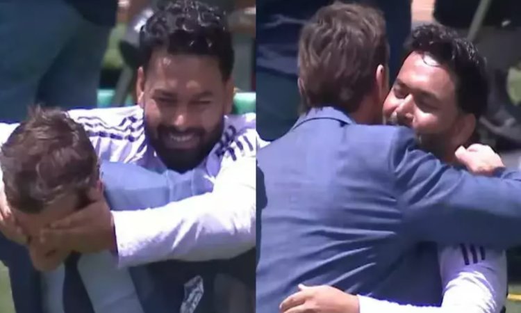 ऋषभ पंत ने लिए एडम गिलक्रिस्ट के मजे, दिग्गज क्रिकेटर के साथ किया प्रैंक, Video हुआ वायरल