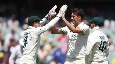 2nd Test: Australia bowl out India for 175, need 19 runs to win 