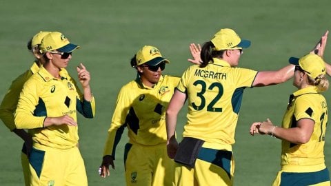 2nd WODI: Voll, Perry tons, Sutherland’s 4-fer give Australia huge 122-run win over India