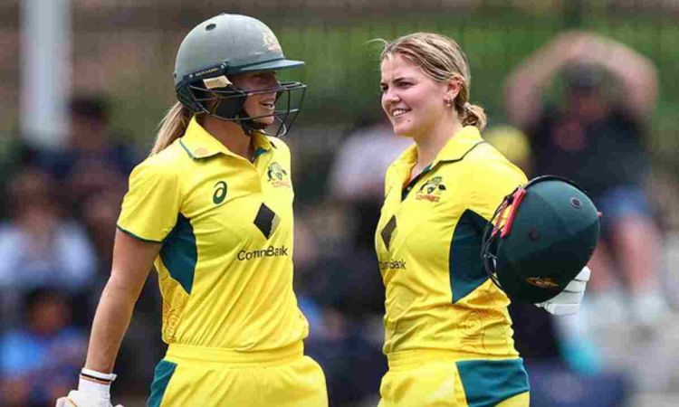 Australia women set 372 runs target for India Women in second odi