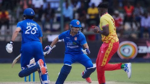 Afghanistan Beat Zimbabwe By 8 Wickets In 3rd ODI