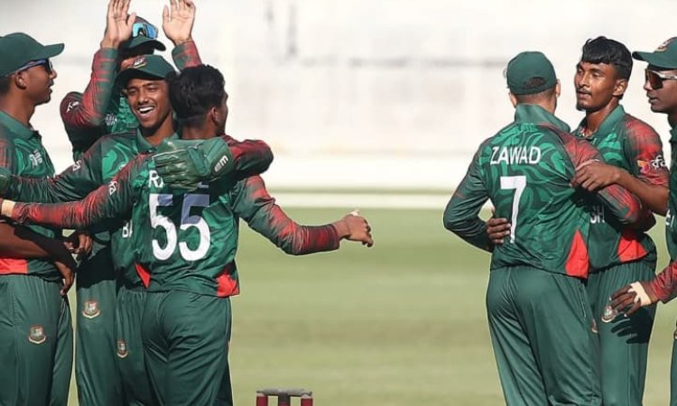 Bangladesh U19 beat Pakistan U19 in the semi final of ACC U19 Asia Cup! யு19 ஆசிய கோப்பை 2024: பாகிஸ்தானுக்கு அதிர்ச்சியளித்த இலங்கை!