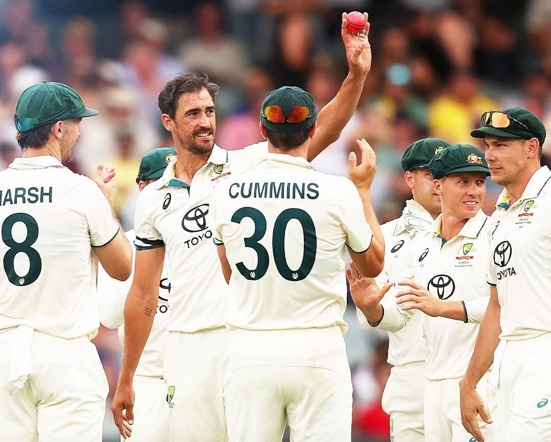 Day-Night Test: India have been bowled out for 180 runs in first innings! Day-Night Test: மிட்செல் ஸ்டார்க் வேகத்தில் 180 ரன்களில் சுருண்டது இந்திய அணி!