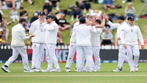 England tour of New Zealand 2024-25 Second Test Scorecard