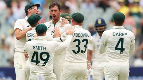 Mitchell Starc Takes 6 As India All Out For 180 In Second Australia Test