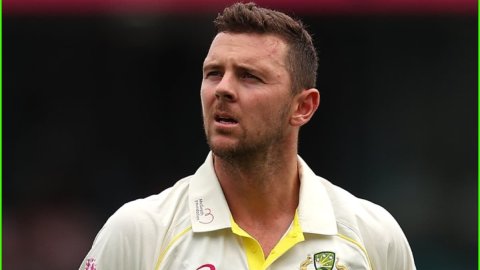 BGT 2024-25: Hazlewood ruled out of second Test; uncapped Abbott, Doggett added to Australia's squad