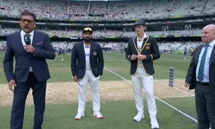 Australia opt to bat first against India in fourth test at mcg