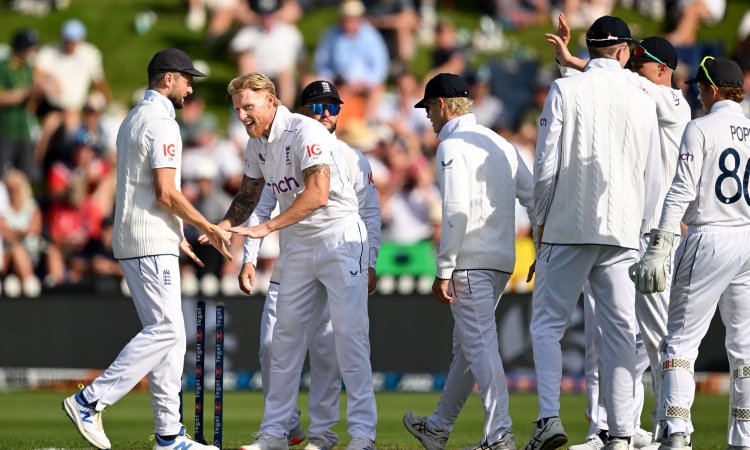 NZ vs ENG, 2nd Test: England on top after day one of the Wellington Test! NZ vs ENG, 2nd Test: ஹாரி புரூக் சதத்தால் சரிவிலிருந்து மீண்ட இங்கிலாந்து; நியூசிலாந்து தடுமாற்றம்!