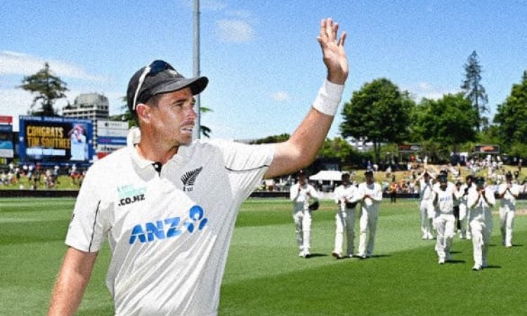 NZ vs ENG, 3rd Test: Tim Southee bids goodbye to Test cricket in style! சர்வதேச டெஸ்ட் கிரிக்கெட்டுக்கு விடைகொடுத்தார் டிம் சௌதீ!