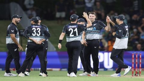 New Zealand tour of Sri Lanka 2024-25 First T20I Scorecard