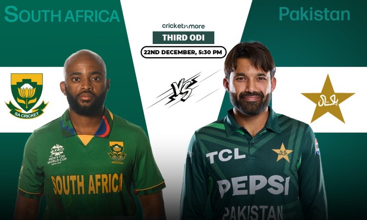 SA vs PAK: Dream11 Prediction 3rd ODI, Pakistan tour of South Africa 2024! தென் ஆப்பிரிக்கா vs பாகிஸ்தான், மூன்றாவது ஒருநாள் போட்டி - போட்டி முன்னோட்டம் & ஃபேண்டஸி லெவன் டிப்ஸ