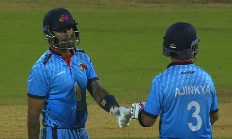 SMAT 2024: Mumbai register a 5-wicket win over Madhya Pradesh! SMAT 2024: மத்திய பிரதேசத்தை வீழ்த்தி சாம்பியன் பட்டத்தை வென்றது மும்பை!