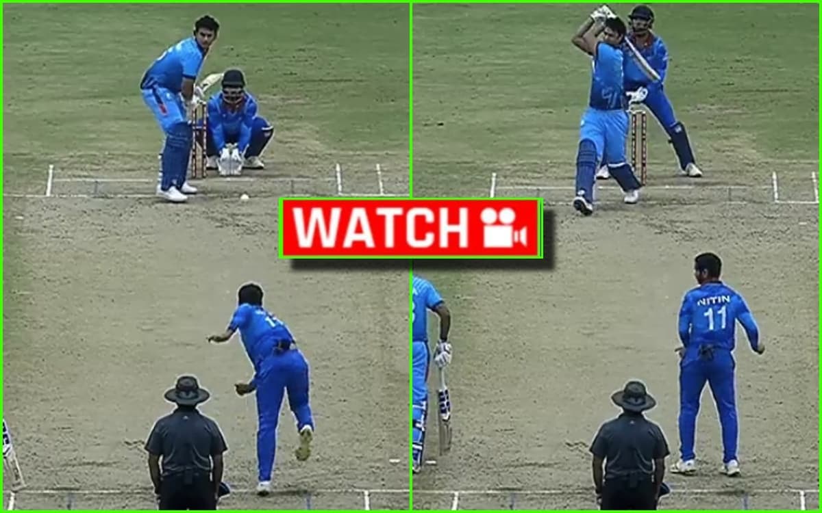 Shivam Dube Smashed Fifty Against Services Scored 37 Ball 71 Runs In Syed Mushtaq Ali Trophy! SMAT 2024: அதிரடியாக விளையாடிம் அரைசதம் கடந்த ஷிவம் தூபே- காணொளி!