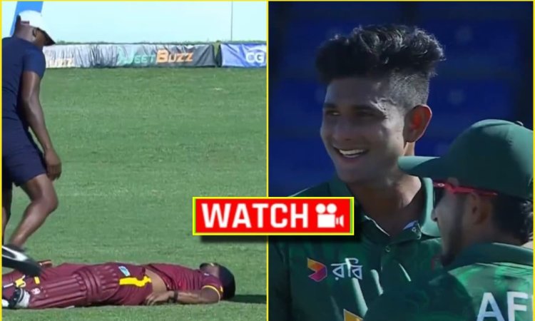 VIDEO: दर्द से तड़प रहे थे एविन लुईस और हंस रहे थे बांग्लादेशी खिलाड़ी, फिर जो हुआ देखकर मजा आ गया