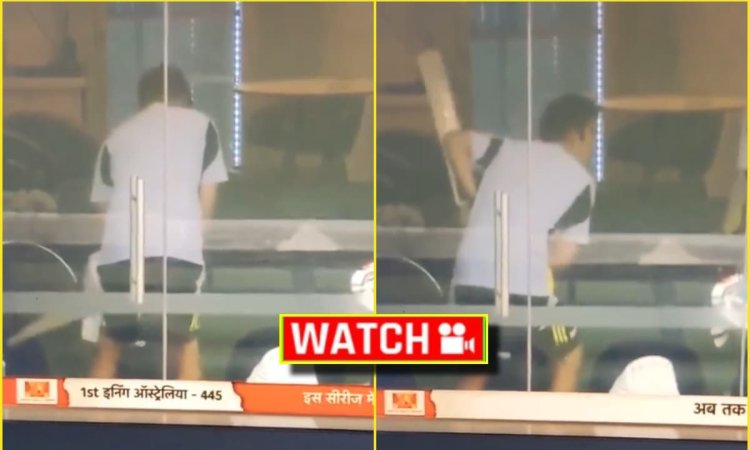 Gautam Gambhir ने फिर उठा लिया है बल्ला, गाबा के ड्रेसिंग रूम में कर रहे हैं Shadow Practice; देखें 