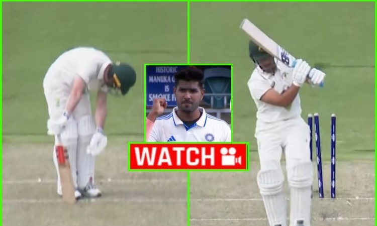 W,W,W,W: कैनबरा में हर्षित राणा ने मचाया हाहाकार, 6 बॉल के अंदर चटका 4 विकेट; देखें VIDEO