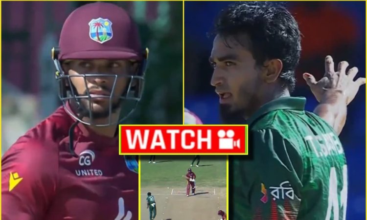 नहीं सुधर रहे बांग्लादेशी खिलाड़ी! अब बैटर को बॉल मारकर करने लगे हैं अपील; देखें VIDEO