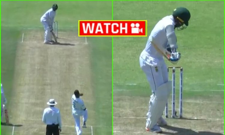 SA vs SL 2nd Test: लंकाई बॉलर ने रफ्तार से डराया, बुलेट बॉल से तोड़ा Kagiso Rabada का बैट; देखें VIDEO