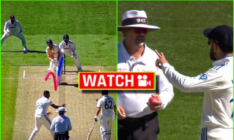 केएल राहुल OUT मिचेल मार्श NOT OUT! विवादित फैसले पर भड़के विराट कोहली; देखें VIDEO