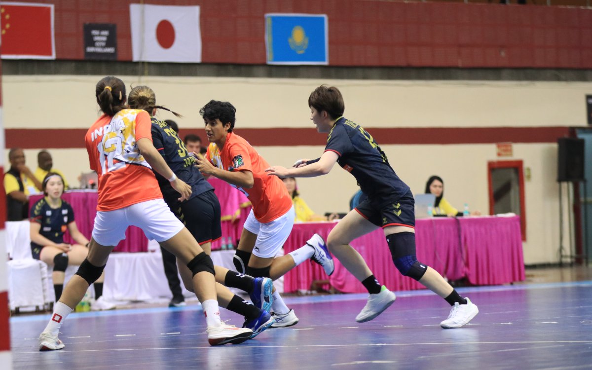 Asian Women’s Handball C'ship: India Go Down Battling Against Japan ...