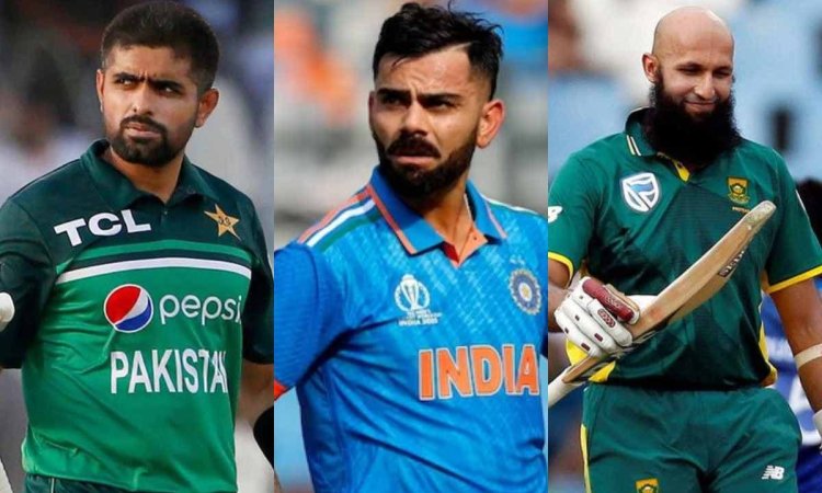 Babar Azam need 191 runs to complete 6000 runs in ODI கோலி, ஆம்லாவின் சாதனையை முறியடிப்பாரா பாபர் ஆசாம்?