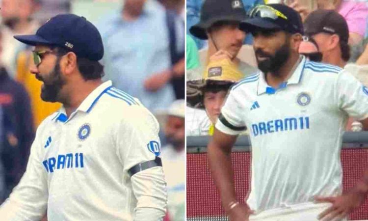 Indian players wear black armbands at MCG Test to honour former PM Manmohan Singh