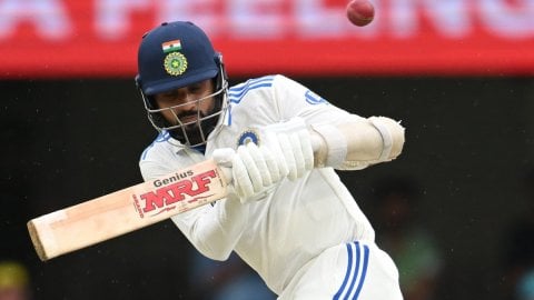  Brisbane : Third test match between India and Australia