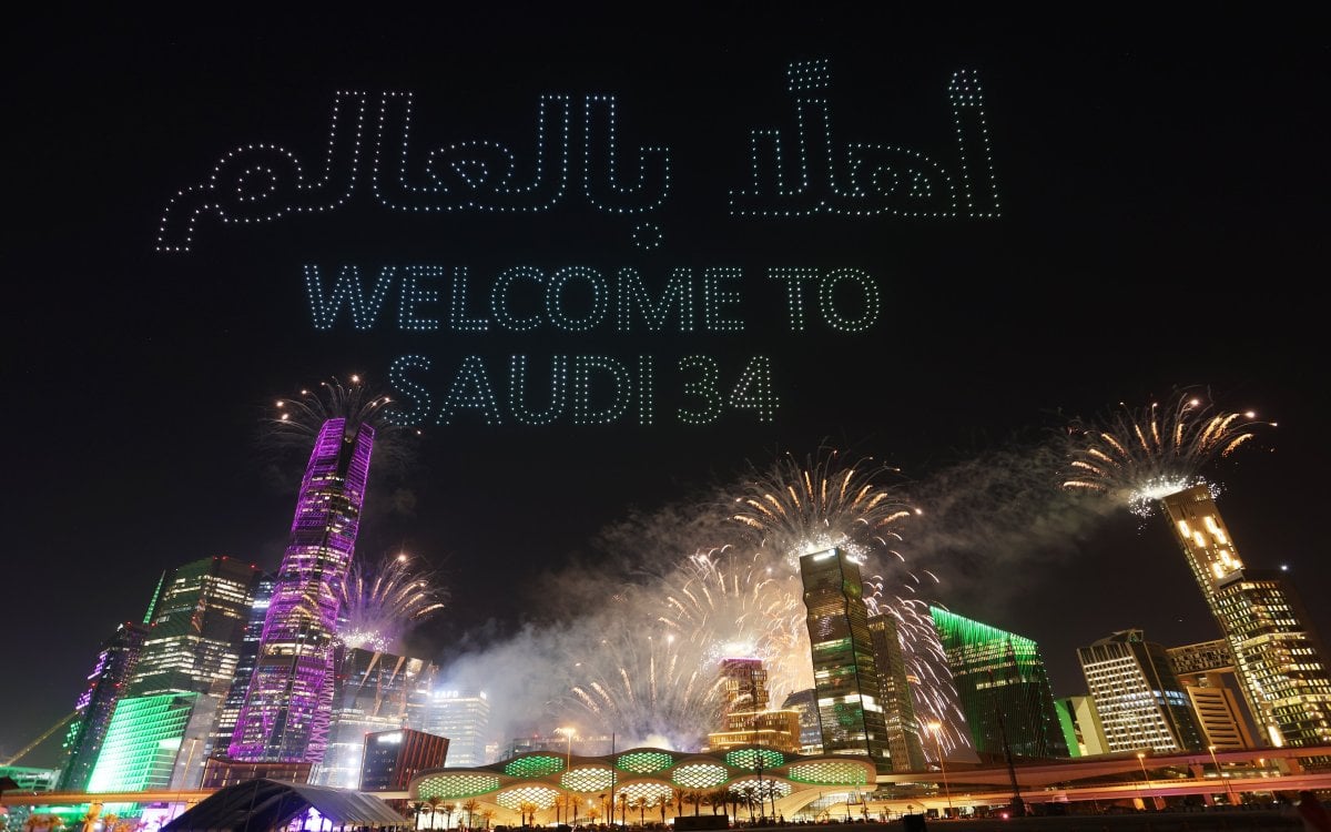 Celebrations Kick Off In Saudi Arabia To FIFA World Cup 2034 On