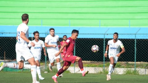 Dempo Sports Club lose first game of season to newbies SC Bengaluru in a I-League 2024-25 clash at t